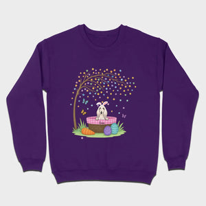 Dog Lover Easter Tee – A Whimsical Puppy Scene Full of Spring Magic - 89Prints