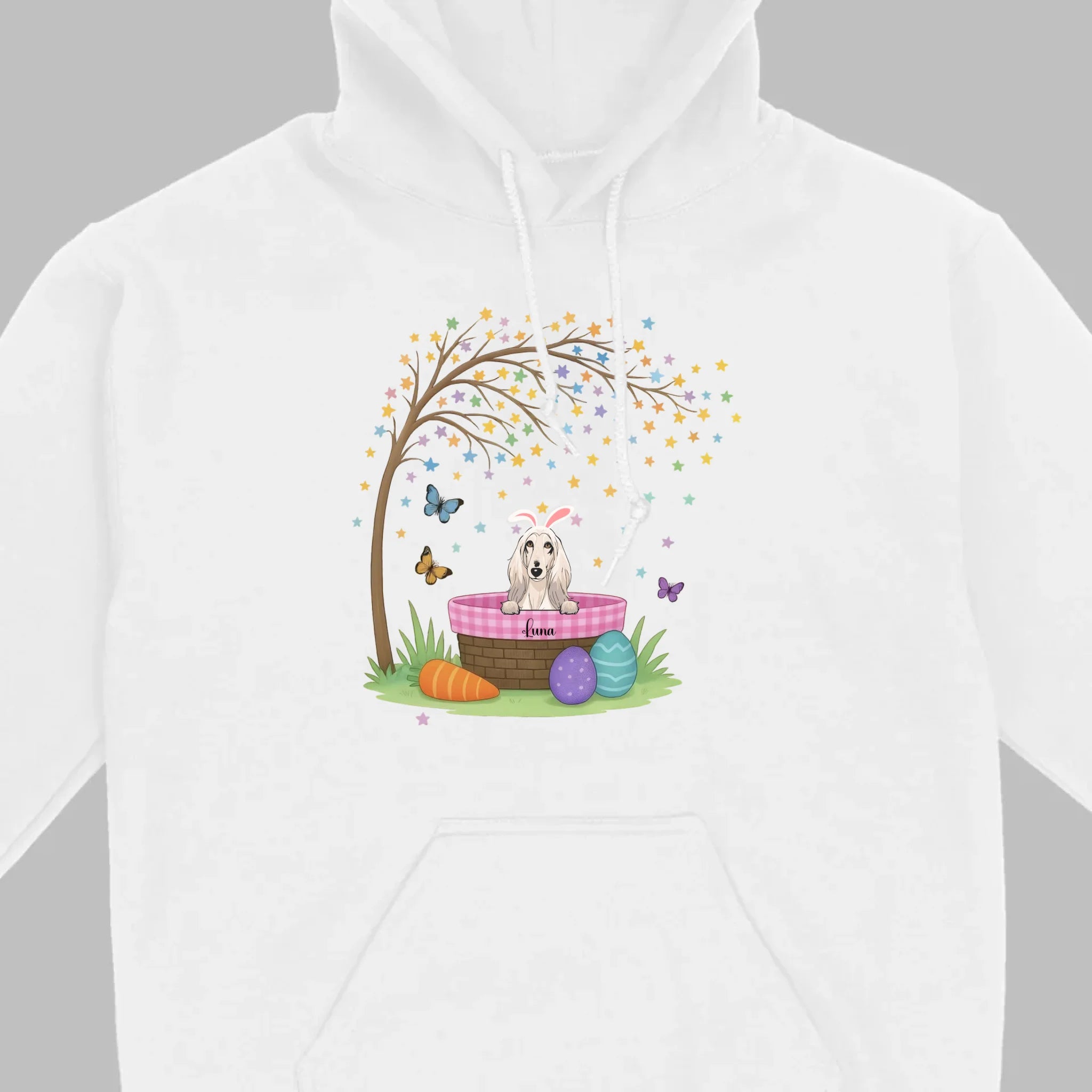 Dog Lover Easter Tee – A Whimsical Puppy Scene Full of Spring Magic - 89Prints