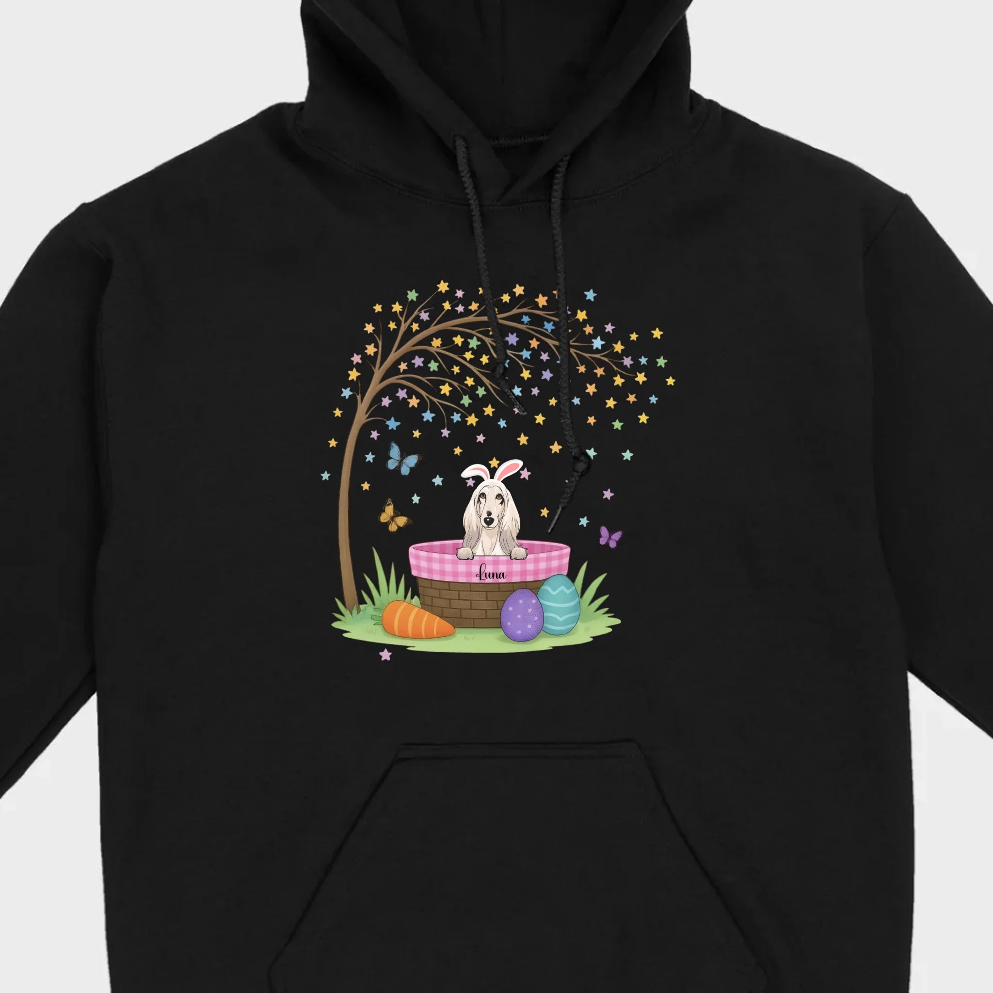 Dog Lover Easter Tee – A Whimsical Puppy Scene Full of Spring Magic - 89Prints