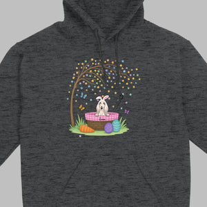 Dog Lover Easter Tee – A Whimsical Puppy Scene Full of Spring Magic - 89Prints