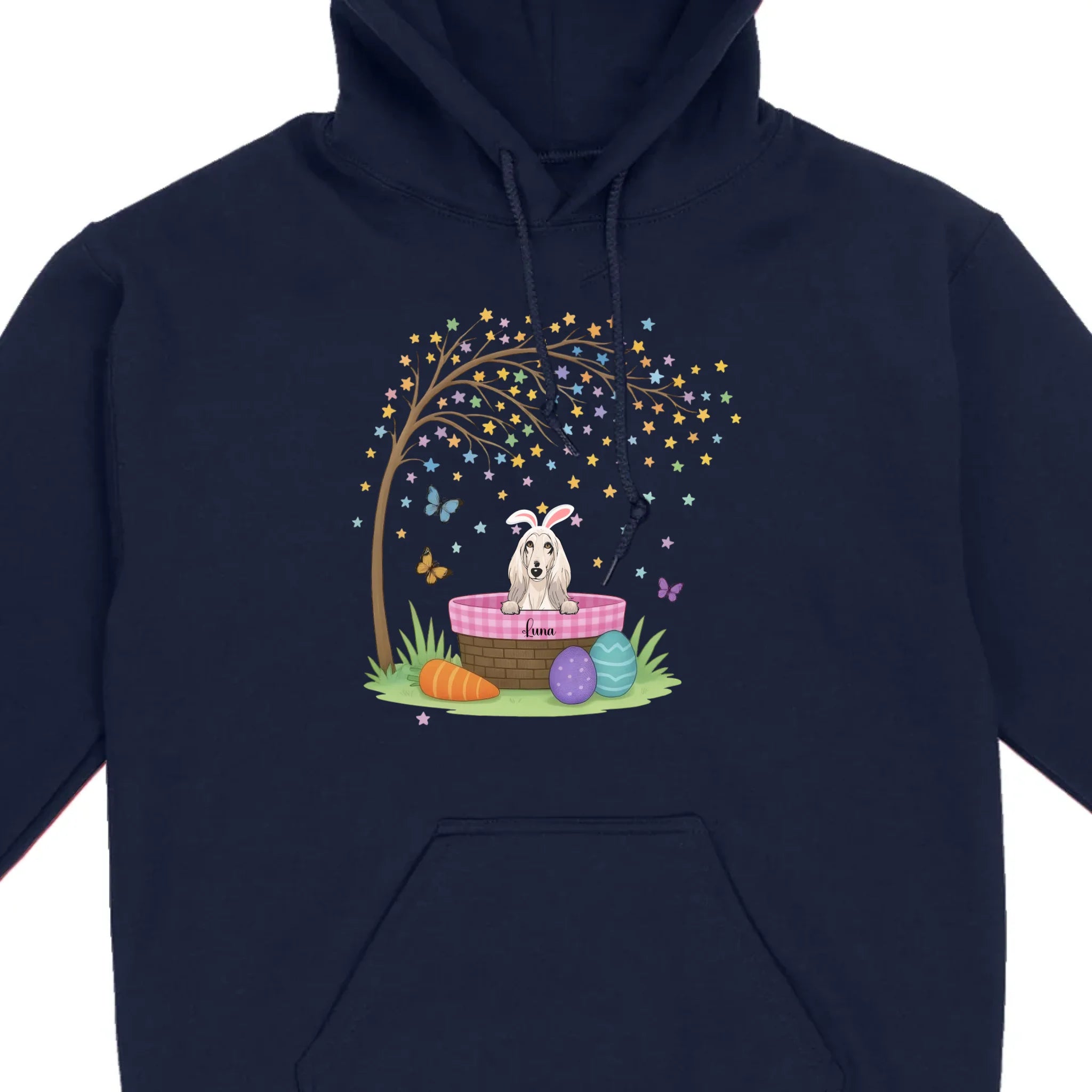 Dog Lover Easter Tee – A Whimsical Puppy Scene Full of Spring Magic - 89Prints