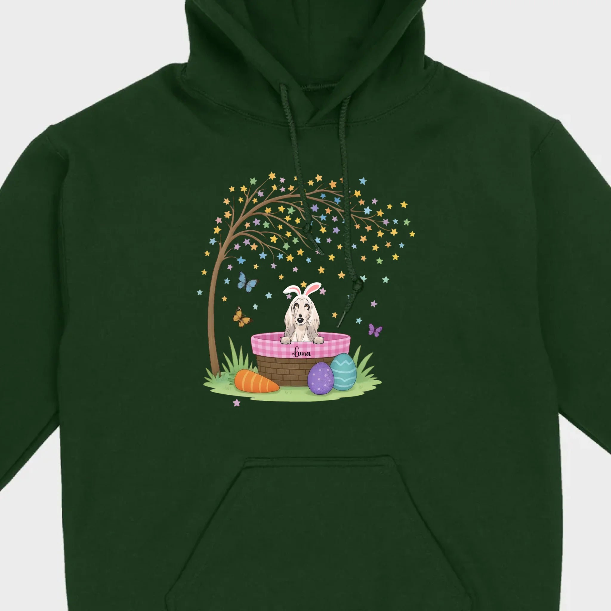 Dog Lover Easter Tee – A Whimsical Puppy Scene Full of Spring Magic - 89Prints