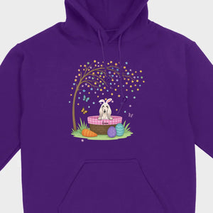 Dog Lover Easter Tee – A Whimsical Puppy Scene Full of Spring Magic - 89Prints