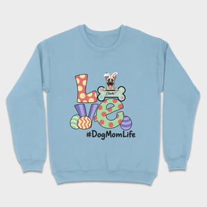 Easter Dog Lover Apparel – “Love” Tee for Happy Moms - 89Prints