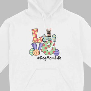 Easter Dog Lover Apparel – “Love” Tee for Happy Moms - 89Prints