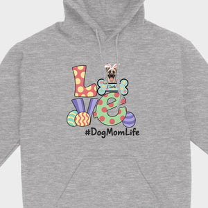 Easter Dog Lover Apparel – “Love” Tee for Happy Moms - 89Prints