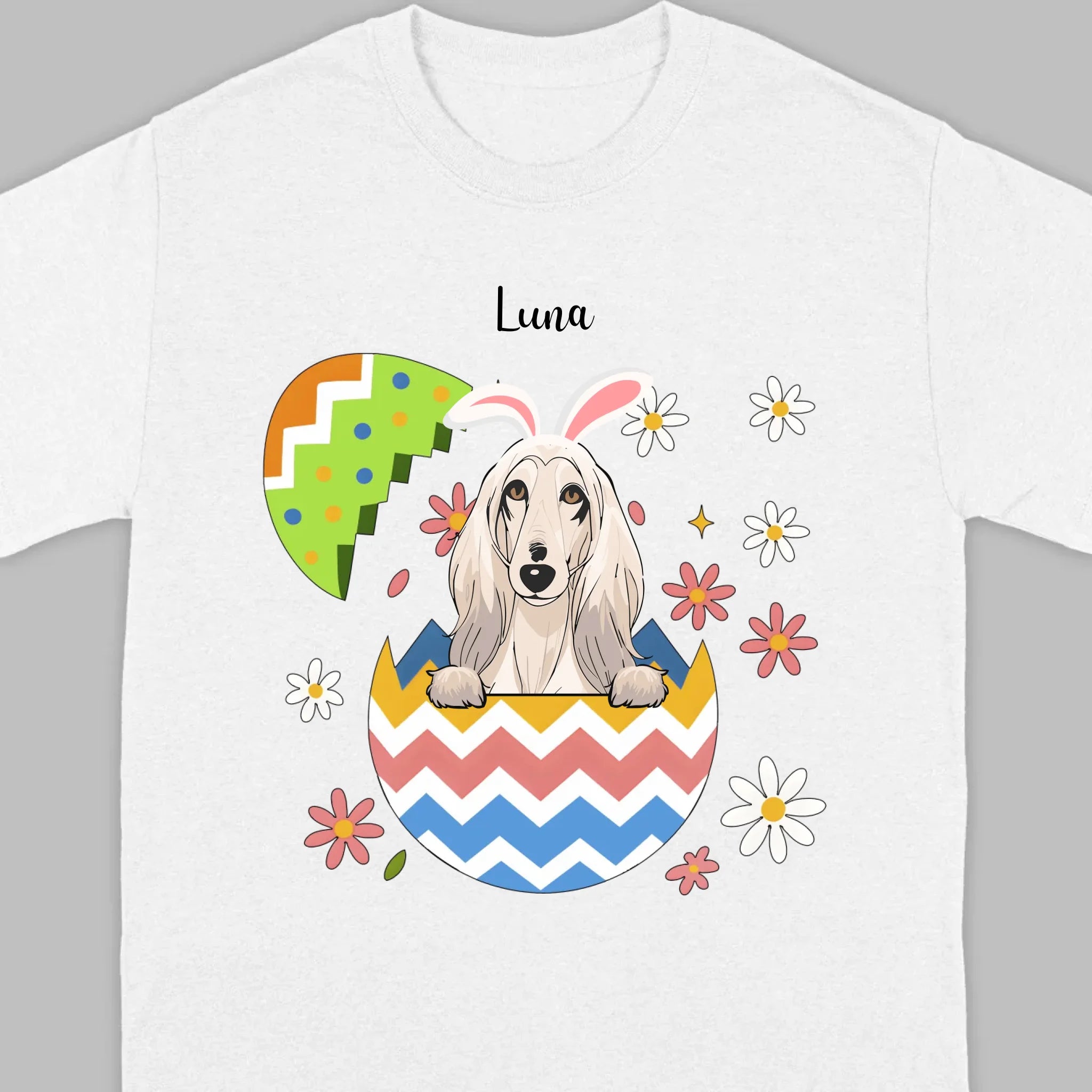 Easter Puppy Hatching from Egg T-Shirt – Cute Gift for Dog Lovers - 89Prints