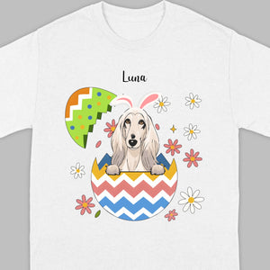 Easter Puppy Hatching from Egg T-Shirt – Cute Gift for Dog Lovers - 89Prints