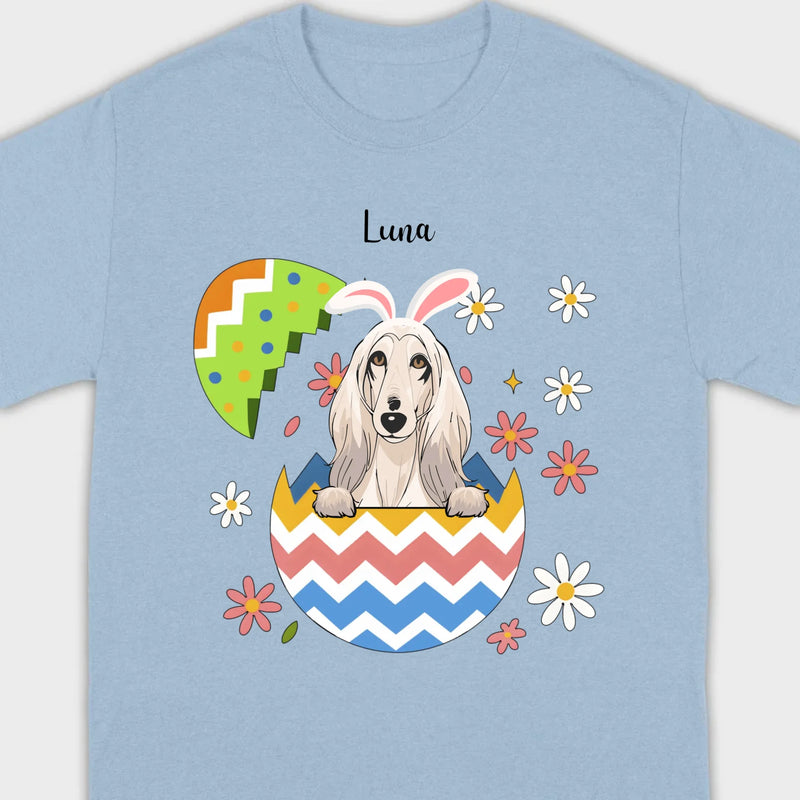Easter Puppy Hatching from Egg T-Shirt – Cute Gift for Dog Lovers - 89Prints
