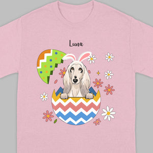Easter Puppy Hatching from Egg T-Shirt – Cute Gift for Dog Lovers - 89Prints
