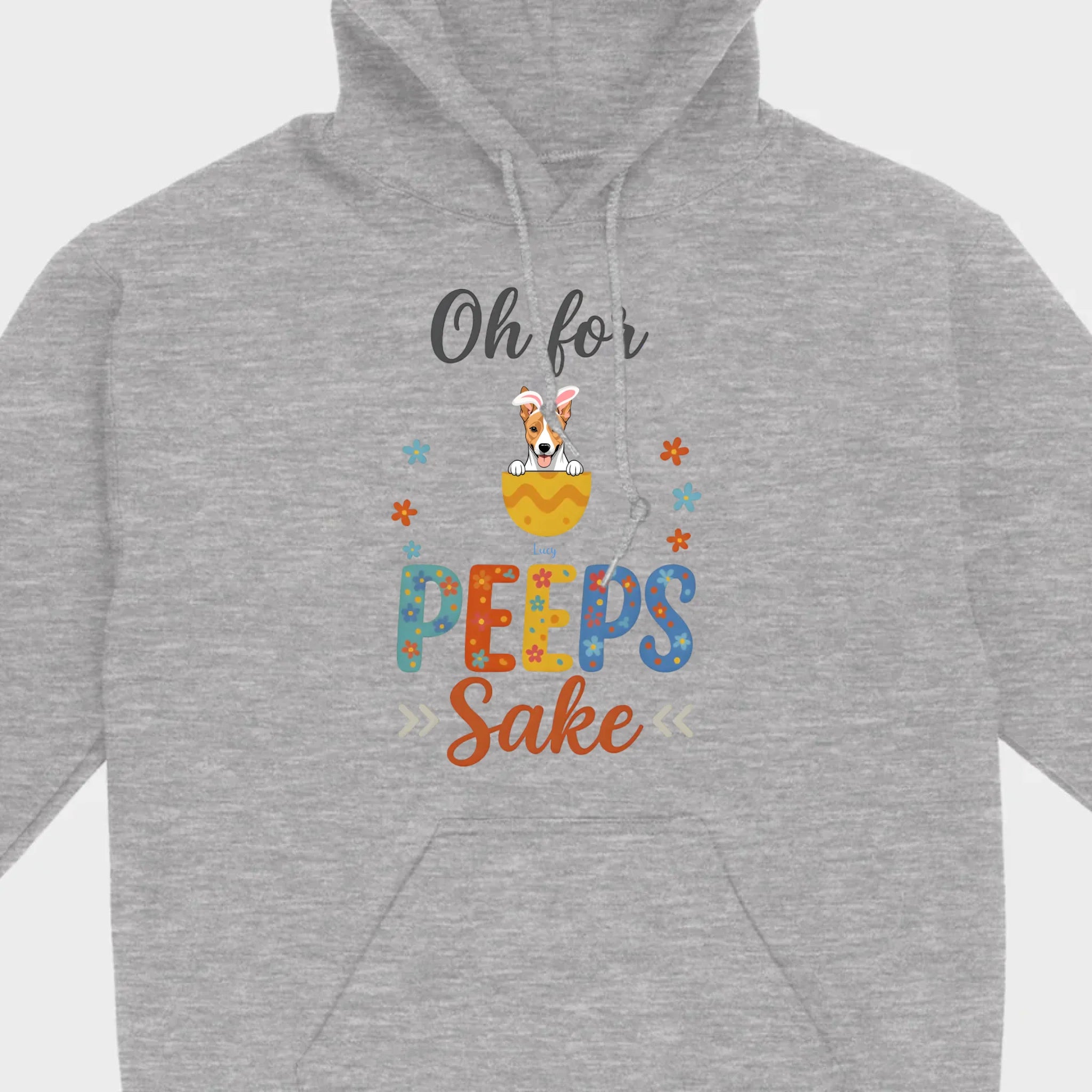 Custom Dog Name T-Shirt – Oh For PEEPS Sake - 89Prints