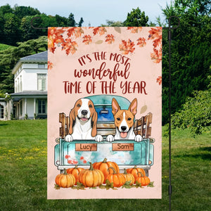 Celebrate the Most Wonderful Time with Custom Dog Flags by 89Prints