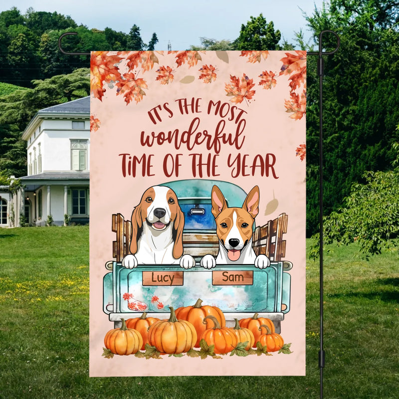 Celebrate the Most Wonderful Time with Custom Dog Flags by 89Prints