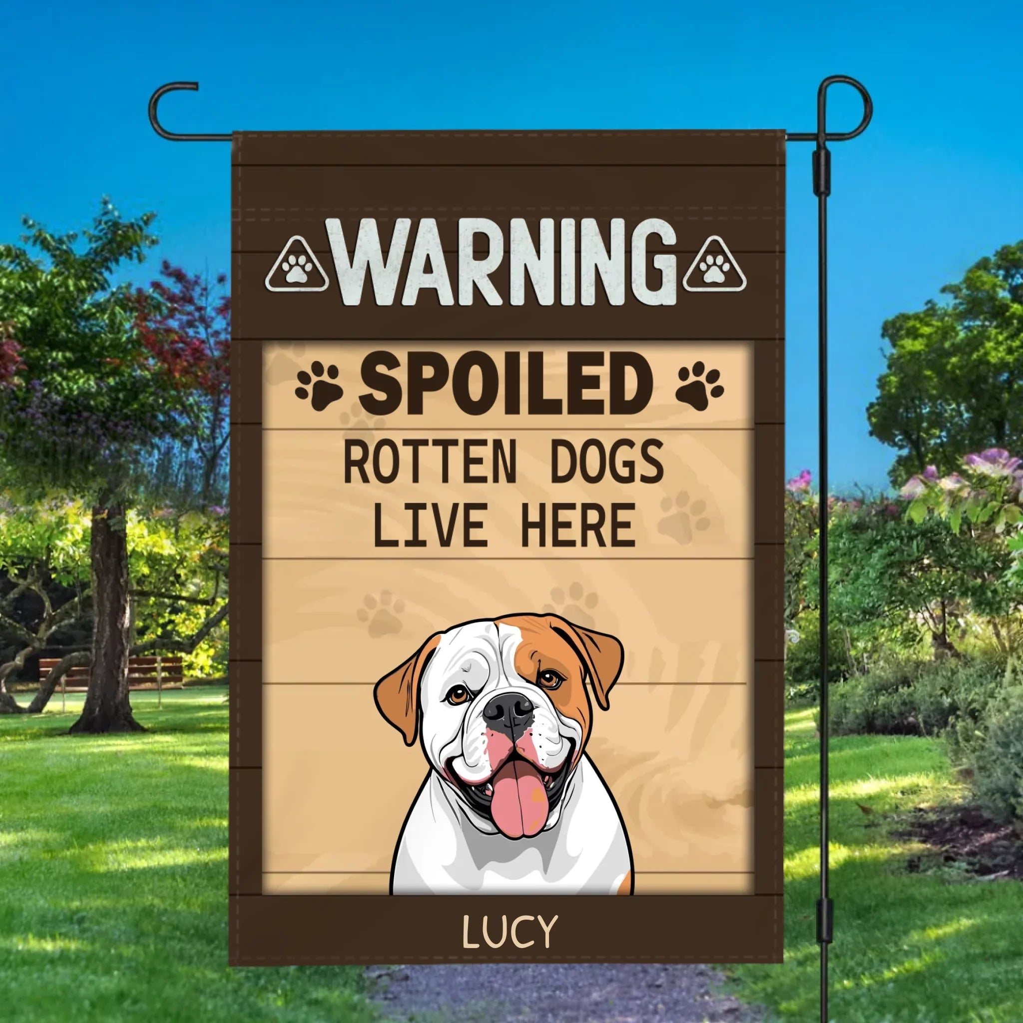 Personalized Dog Flag – 