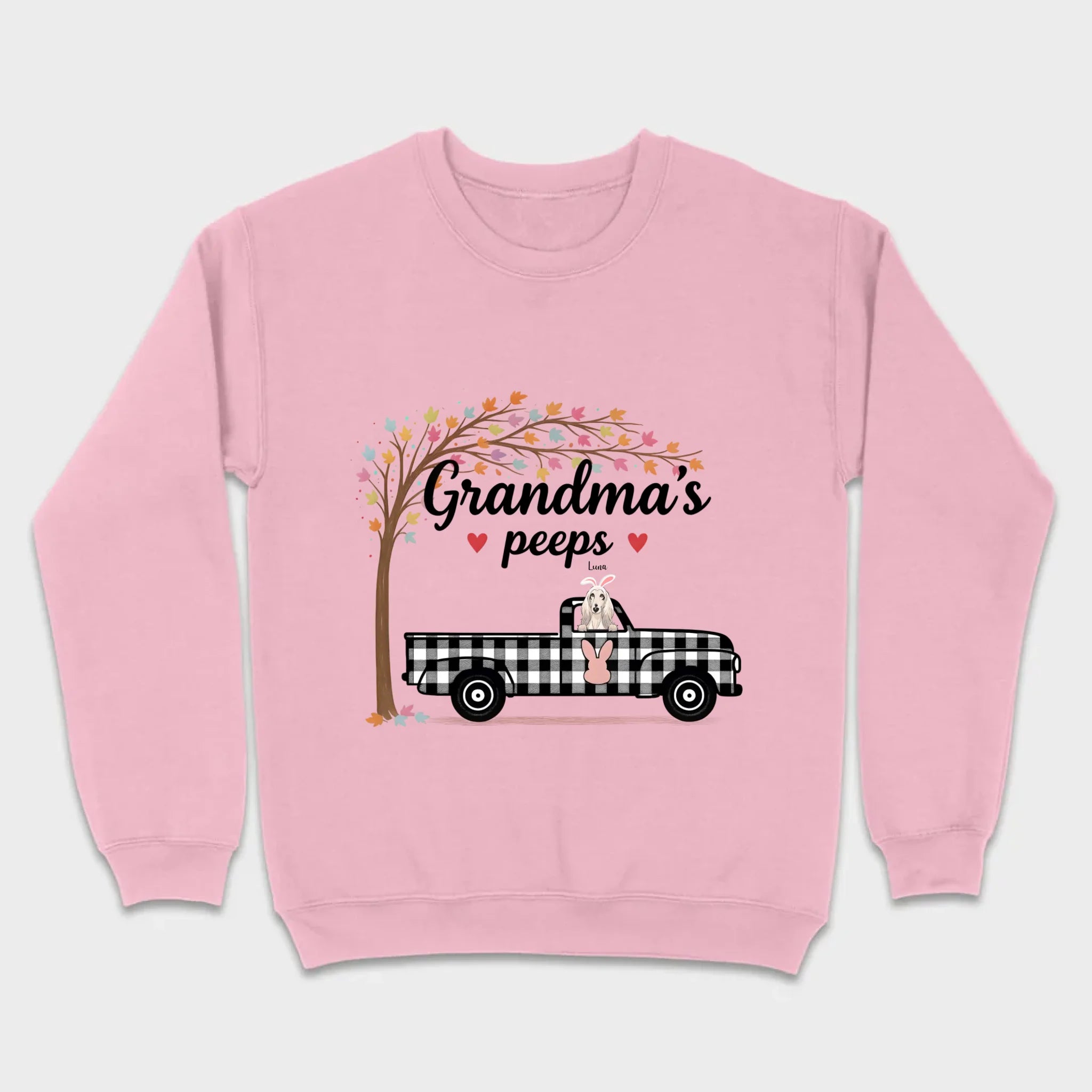 Personalized “Grandma’s Peeps” T-Shirt – A Meaningful Gift for Dog-Loving Grandmas - 89Prints