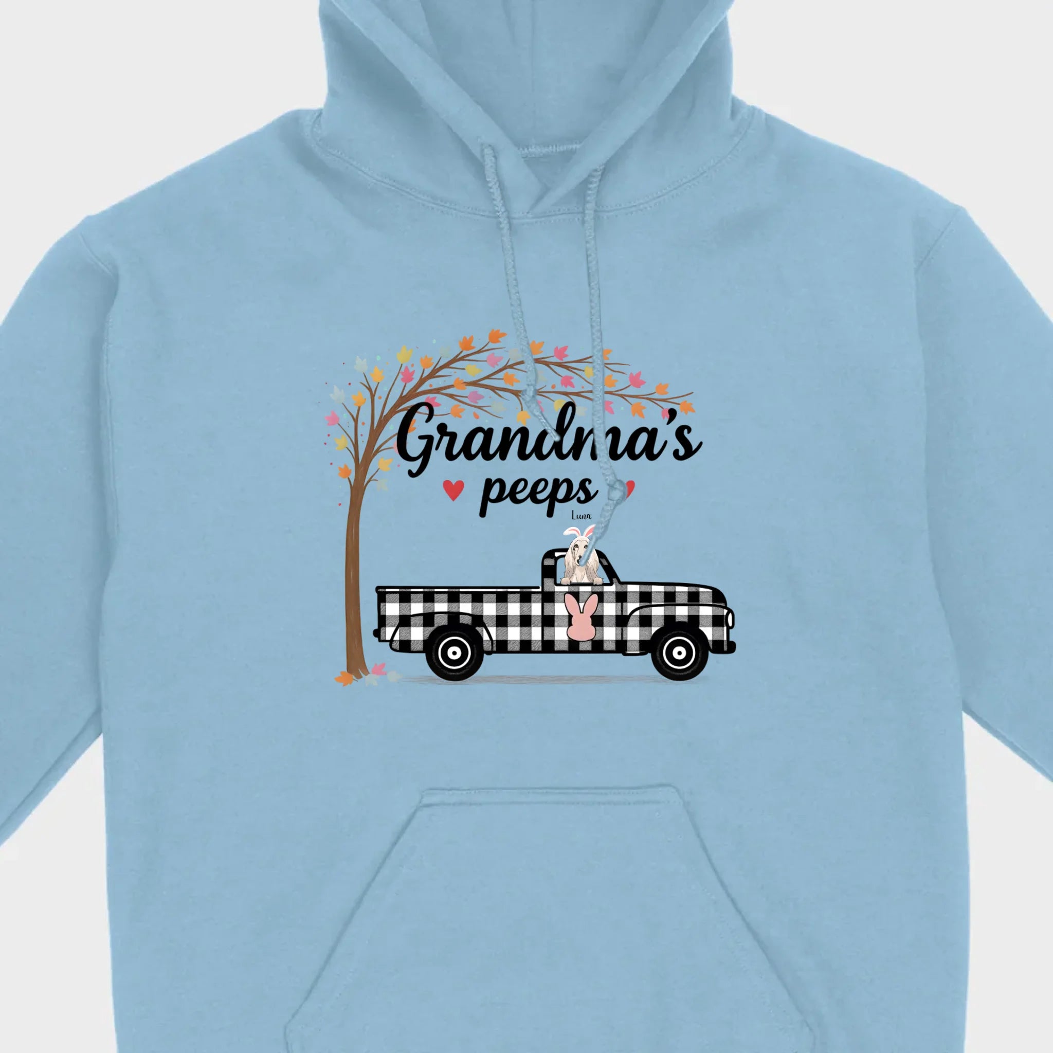 Personalized “Grandma’s Peeps” T-Shirt – A Meaningful Gift for Dog-Loving Grandmas - 89Prints