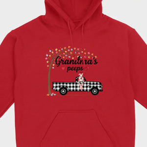 Personalized “Grandma’s Peeps” T-Shirt – A Meaningful Gift for Dog-Loving Grandmas - 89Prints