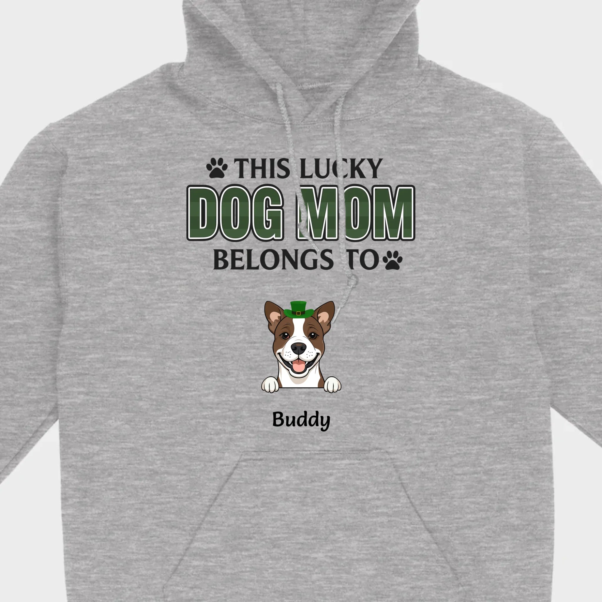 Personalized “This Lucky Dog Mom Belongs To” St. Patrick’s Shirt – Custom Dog Name - 89Prints