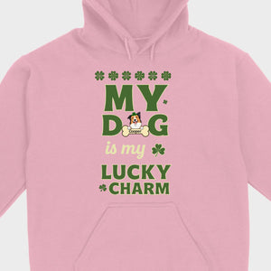 Custom Lucky Charm Dog Shirt – Personalized St. Patrick’s Day Tee for Dog Lovers - 89Prints