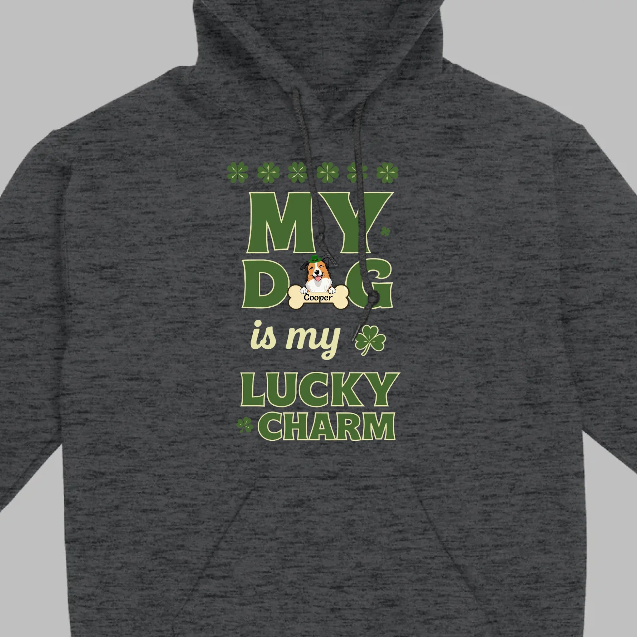 Custom Lucky Charm Dog Shirt – Personalized St. Patrick’s Day Tee for Dog Lovers - 89Prints