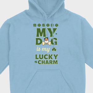 Custom Lucky Charm Dog Shirt – Personalized St. Patrick’s Day Tee for Dog Lovers - 89Prints