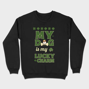 Custom Lucky Charm Dog Shirt – Personalized St. Patrick’s Day Tee for Dog Lovers - 89Prints