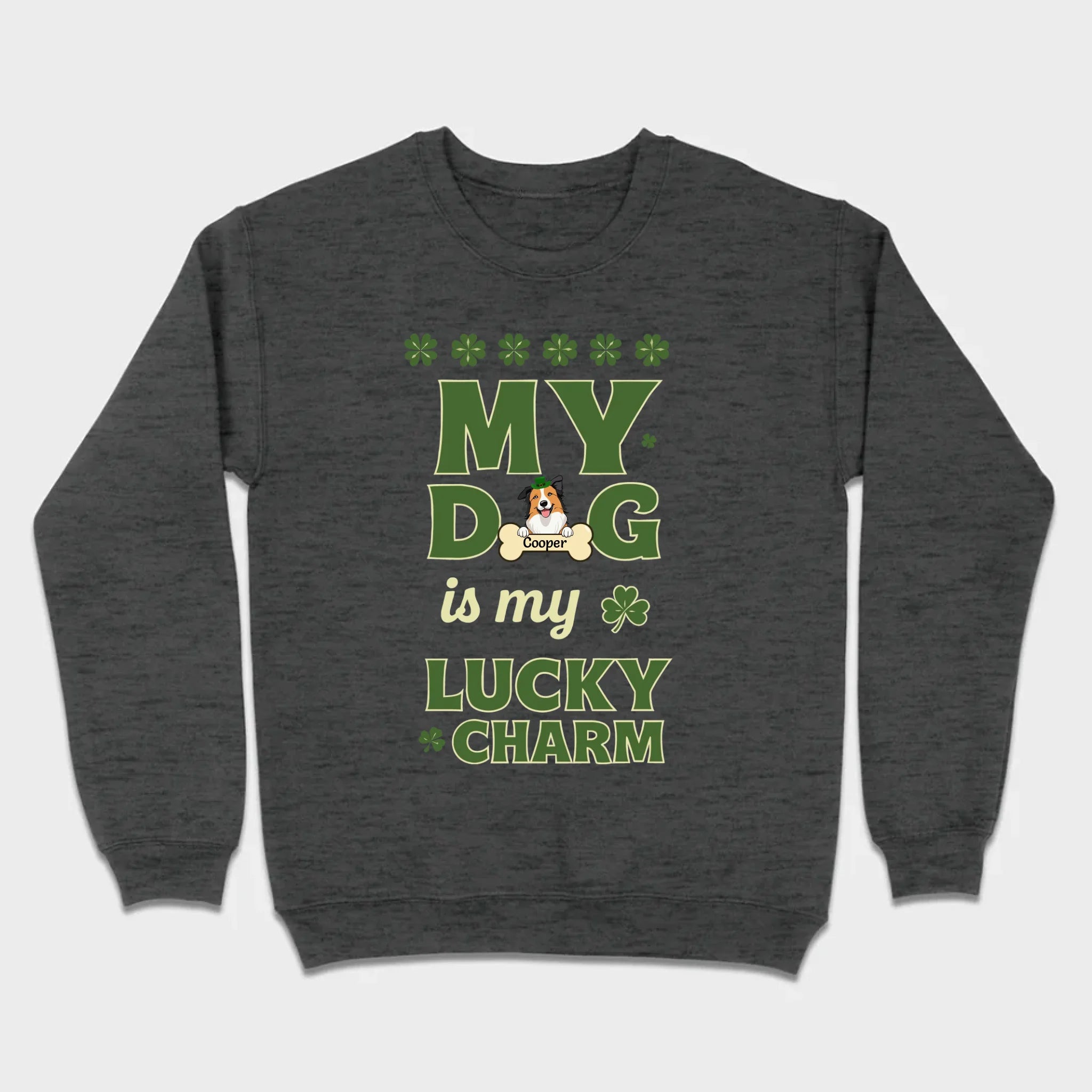 Custom Lucky Charm Dog Shirt – Personalized St. Patrick’s Day Tee for Dog Lovers - 89Prints