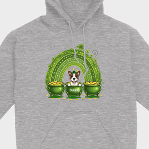 Lucky Dog Shirt – St. Patrick’s Day Clover Graphic Tee - 89Prints