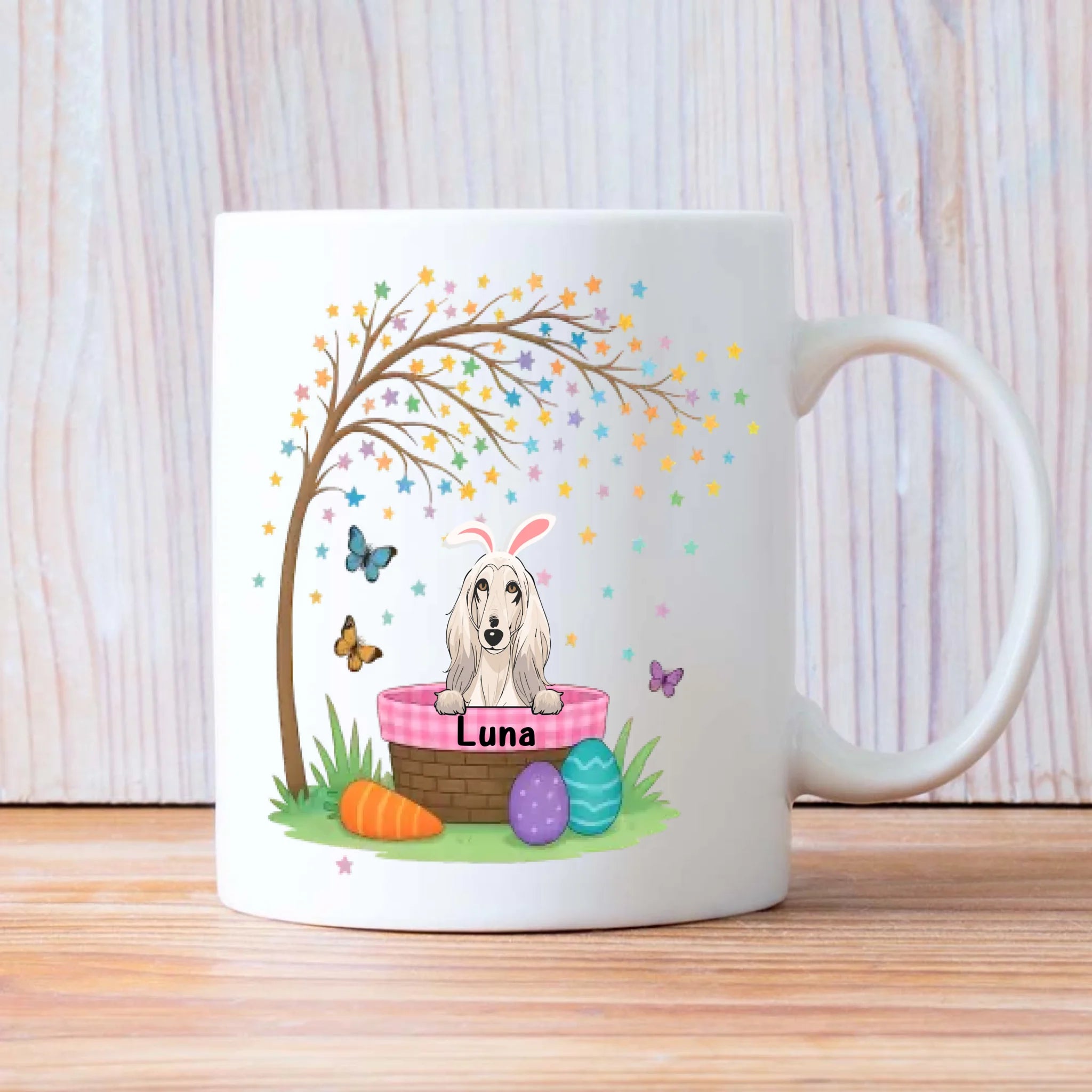 Some Bunny Love Me Easter Dog Mug – Personalized & Custom Gift for Dog Lovers | 89Prints
