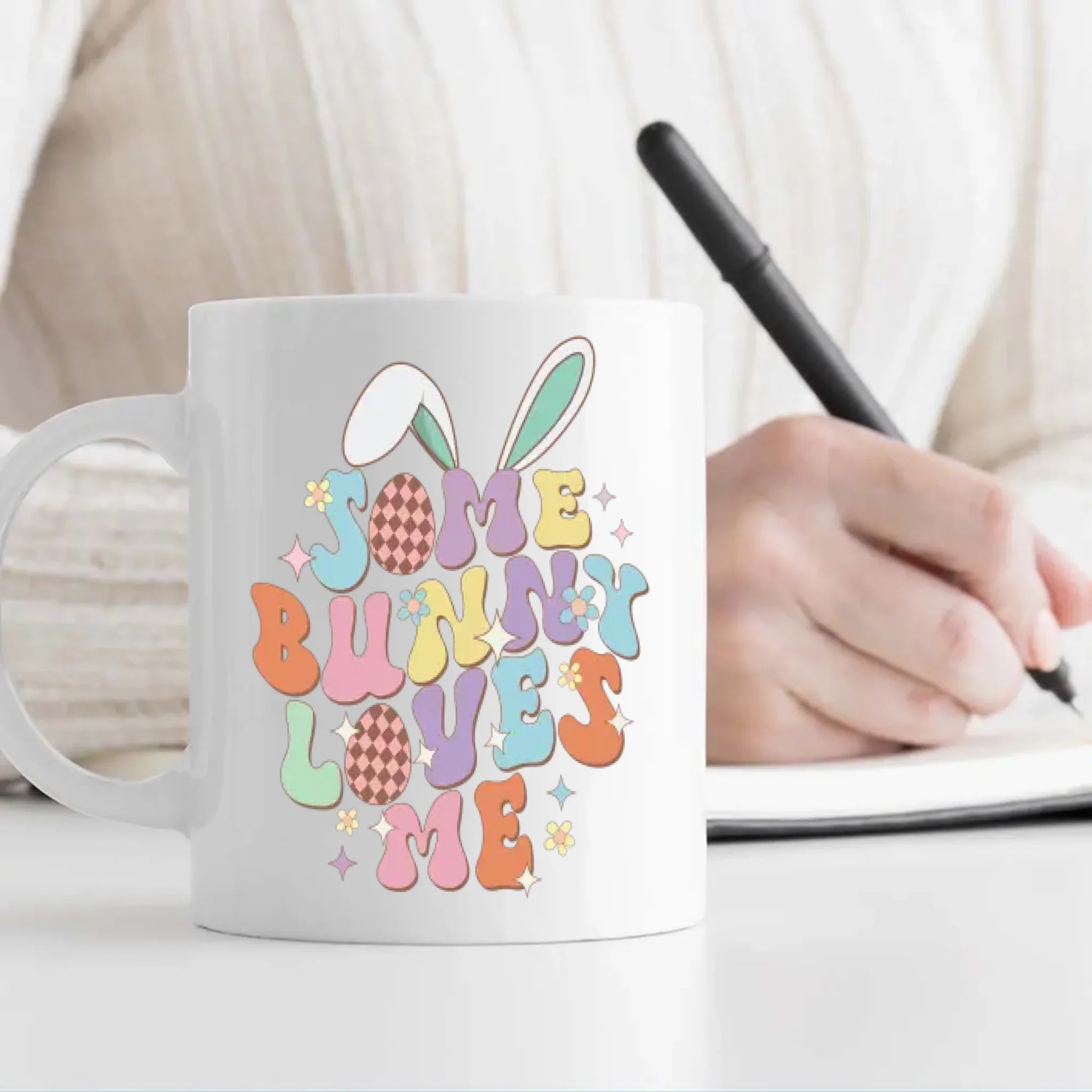 Some Bunny Love Me Easter Dog Mug – Personalized & Custom Gift for Dog Lovers | 89Prints