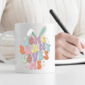 Some Bunny Love Me Easter Dog Mug – Personalized & Custom Gift for Dog Lovers | 89Prints