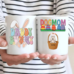 Easter Dog Mug – Happy Easter Wishes of Luck & Joy for Dog Moms – 89Prints