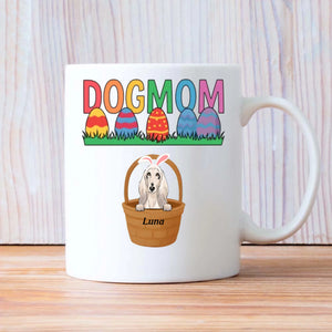 Easter Dog Mug – Happy Easter Wishes of Luck & Joy for Dog Moms – 89Prints