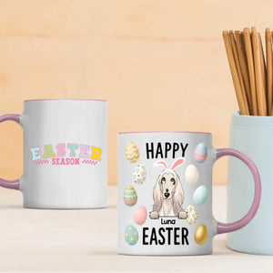 Happy Easter Dog Mug – Personalized Gift for Dog Lovers | 89Prints