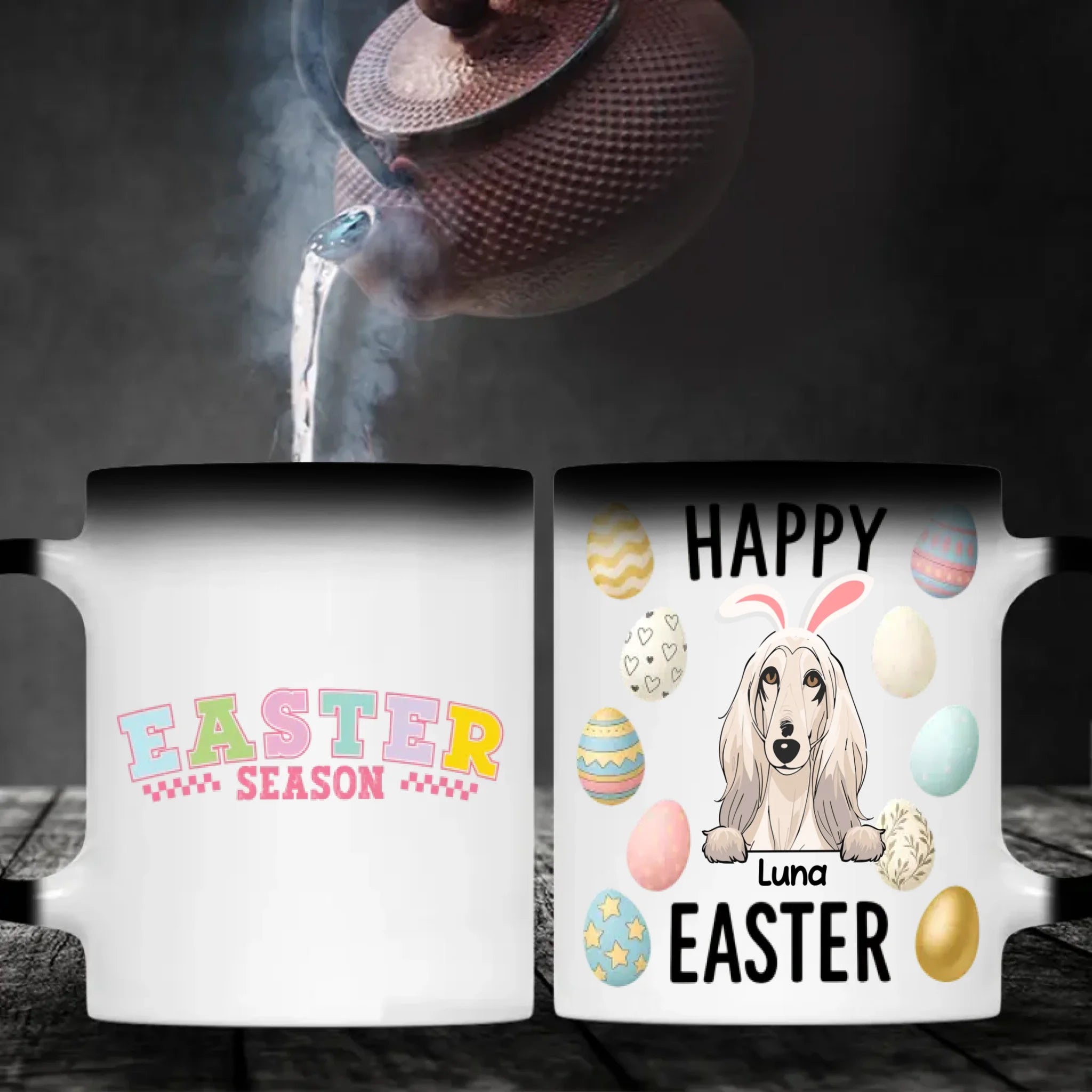 Happy Easter Dog Mug – Personalized Gift for Dog Lovers | 89Prints