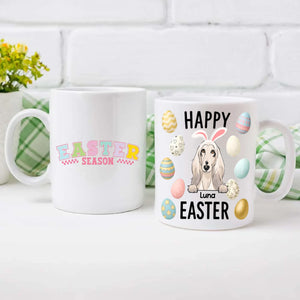 Happy Easter Dog Mug – Personalized Gift for Dog Lovers | 89Prints