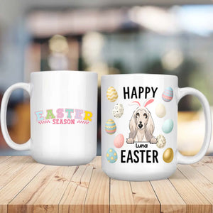Happy Easter Dog Mug – Personalized Gift for Dog Lovers | 89Prints