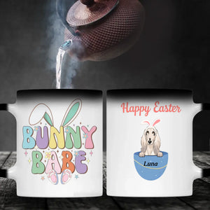 Funny Easter Dog Mug – Bunny Babe Design, Personalized With Up to 5 Dogs | 89Prints