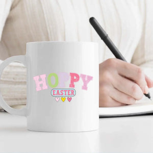 Personalized Hoppy Easter Mug for Dog Moms – Spring Dog Lover Gift – 89Prints