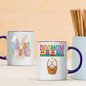 Easter Dog Mug – Happy Easter Wishes of Luck & Joy for Dog Moms – 89Prints