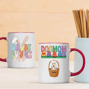 Easter Dog Mug – Happy Easter Wishes of Luck & Joy for Dog Moms – 89Prints