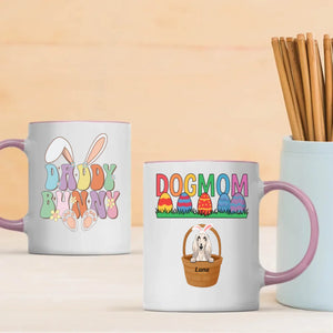 Easter Dog Mug – Happy Easter Wishes of Luck & Joy for Dog Moms – 89Prints