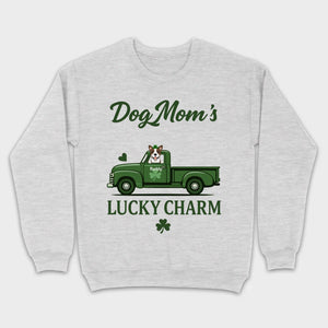 Dog Mom T-Shirt – Lucky Charm Truck & Dog Design - 89Prints