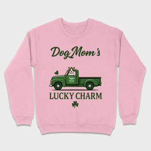 Dog Mom T-Shirt – Lucky Charm Truck & Dog Design - 89Prints