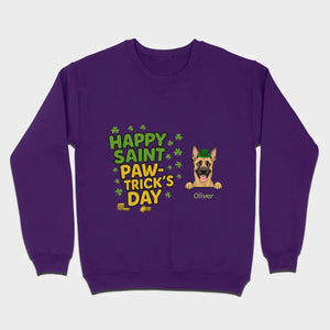St. Patrick’s Day Dog T-Shirt – Cute Dog Graphic for Holiday - 89Prints