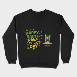 St. Patrick’s Day Dog T-Shirt – Cute Dog Graphic for Holiday - 89Prints