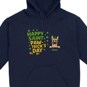St. Patrick’s Day Dog T-Shirt – Cute Dog Graphic for Holiday - 89Prints