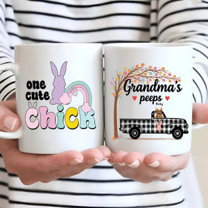 Personalized Easter Dog Mug – Custom Pet Mug for Dog Moms – 89Prints