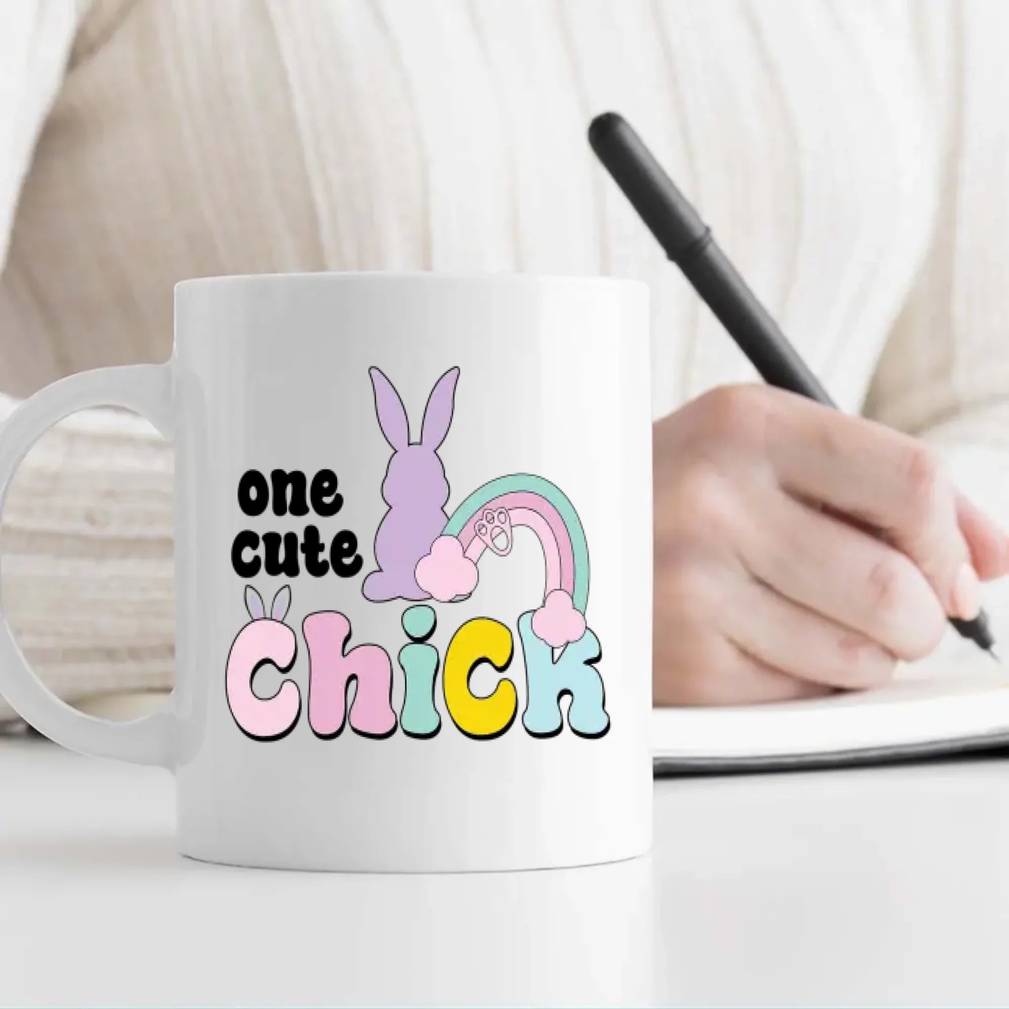Personalized Easter Dog Mug – Custom Pet Mug for Dog Moms – 89Prints