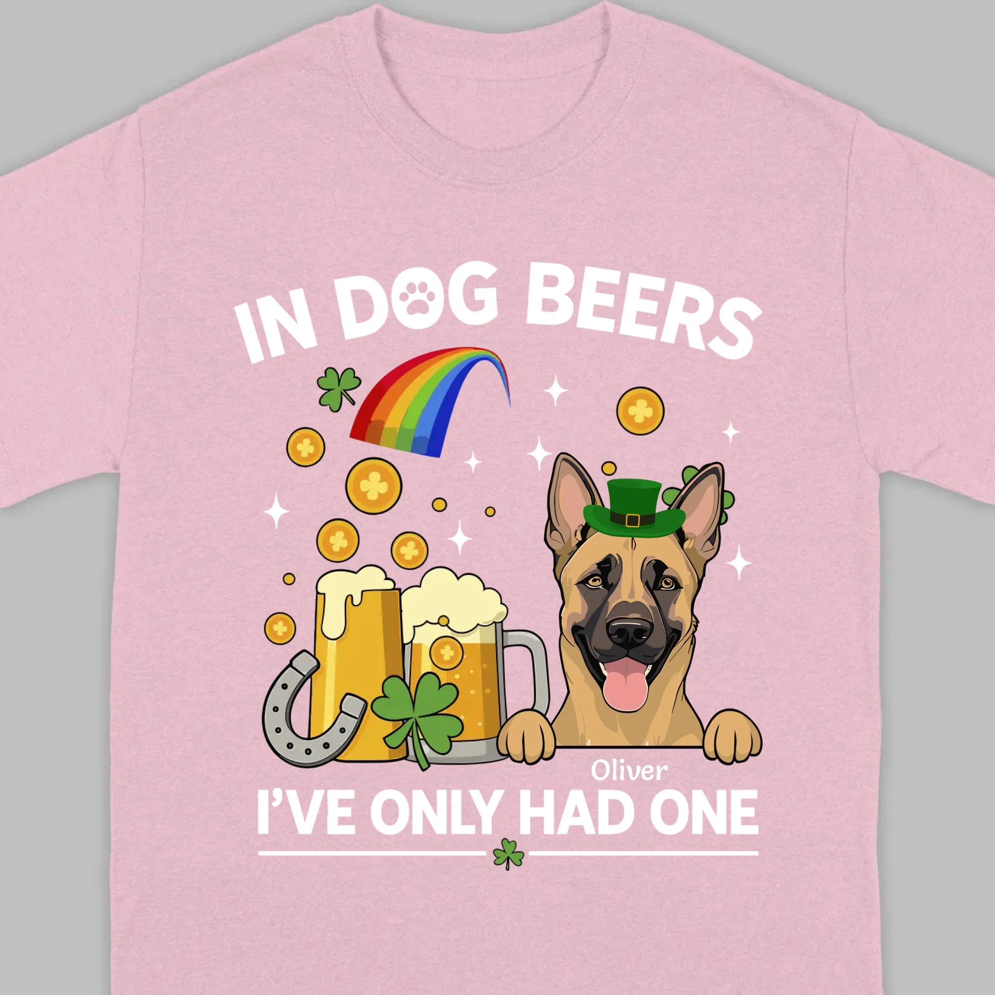 March 17 Dog Sweatshirt – St. Patrick’s Day Hoodie with Cute Pup Graphic - 89Prints